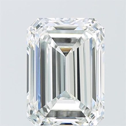 Lab Grown Diamond 3,01Ct E-VVS1 Emerald - IGILG825697954 1
