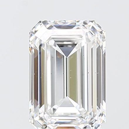 Lab Grown Diamond 2,02Ct E-VS2 Emerald - IGILG818677439 1
