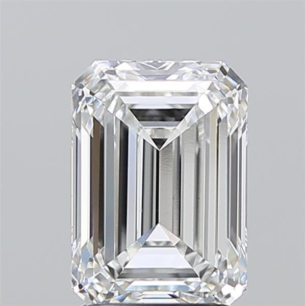 Lab Grown Diamond 2,6Ct E-VVS2 Emerald - IGILG825675546 1
