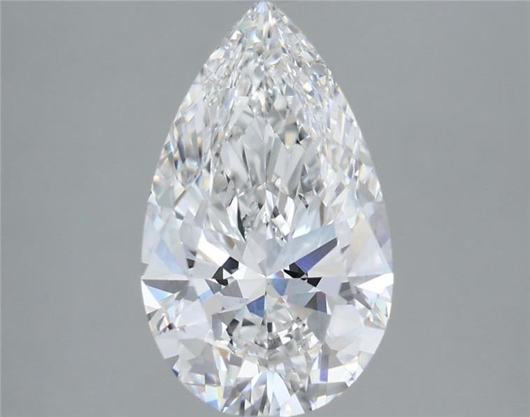 Lab Grown Diamond 3,26Ct E-VVS2 Pear - IGILG670419330 1