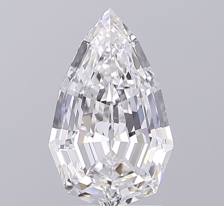 Lab Grown Diamond 2,56Ct D-VVS2 Pear - IGILG816627415 1