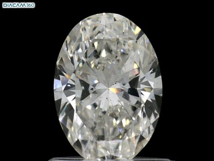 Diamond Natural 1,01Ct G-SI1 Oval - GIA5516338127 1