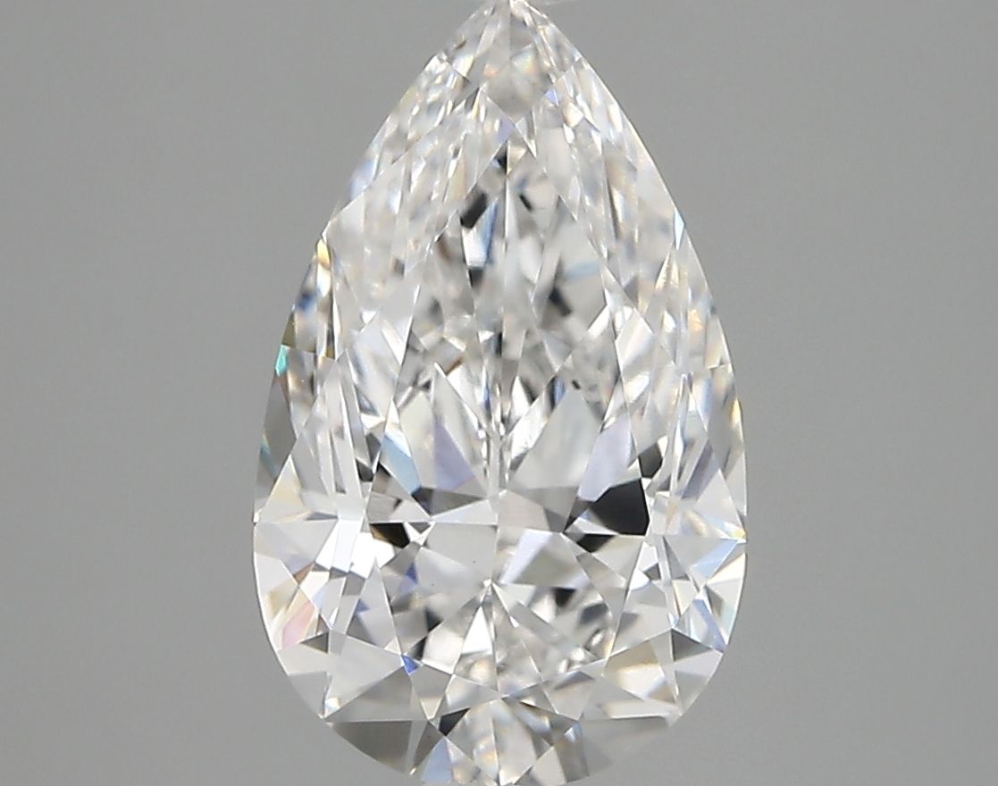 Lab Grown Diamond 3,01Ct E-VVS2 Pear - IGILG710580910 1