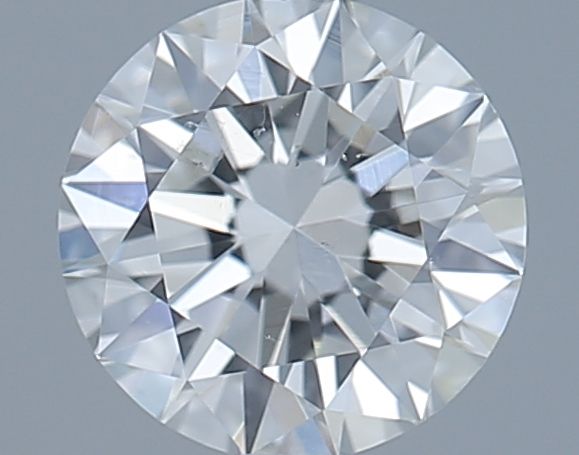 Diamond Natural 0,5Ct H-SI2 Round - GIA6555691505 1