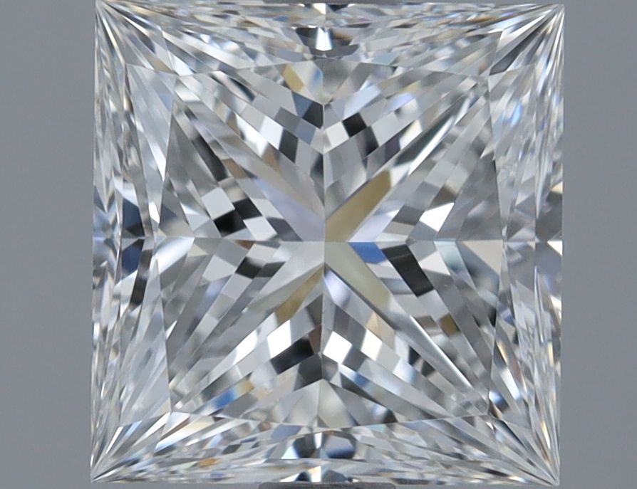 Diamond Natural 1,52Ct F-VVS1 Princess - GIA5553838414 1