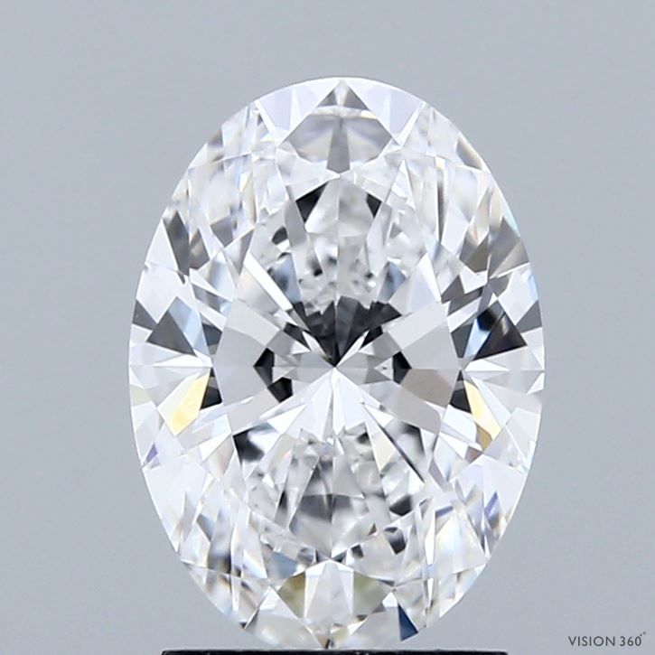 Lab Grown Diamond 2,06Ct D-VS1 Oval - IGILG792625683 1