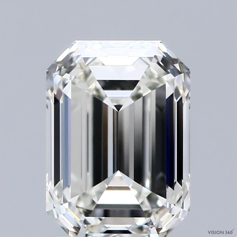 Diamond Natural 1,7Ct K-VVS1 Emerald - GIA6525360244 1