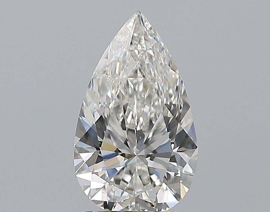Diamond Natural 1,51Ct G-SI1 Pear - GIA5242028303 1