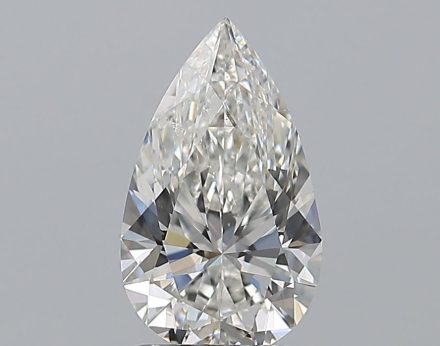 Diamond Natural 1,51Ct G-SI1 Pear - GIA5242028303 1