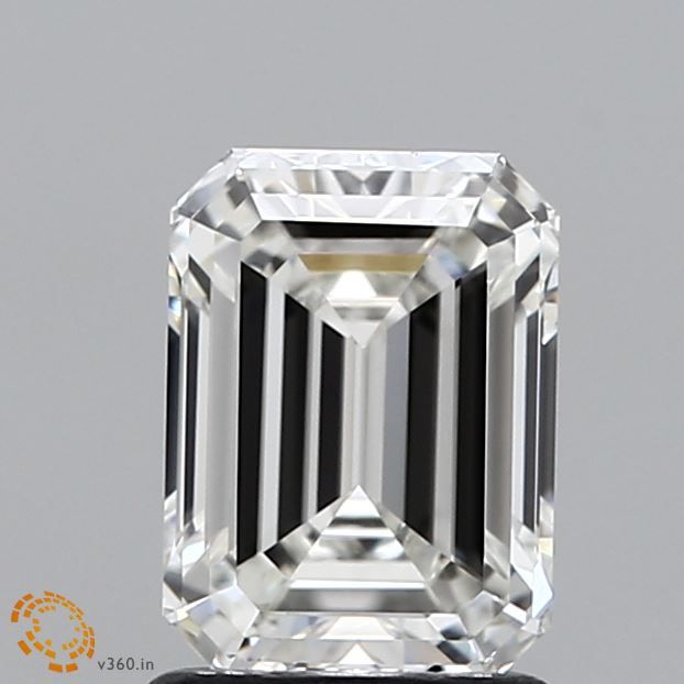 Diamond Natural 1,51Ct H-VVS2 Emerald - GIA1498552608 1