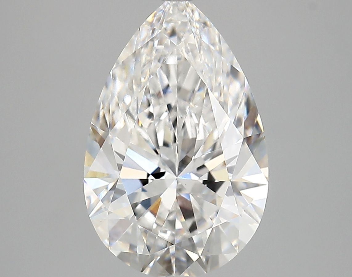 Lab Grown Diamond 3,77Ct E-VVS1 Pear - IGILG821683036 1