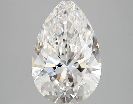 Lab Grown Diamond 3,77Ct E-VVS1 Pear - IGILG821683036 1