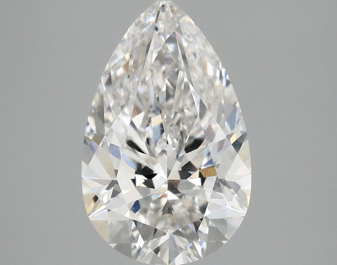 Lab Grown Diamond 2,98Ct F-VS1 Pear - IGILG821601455 1