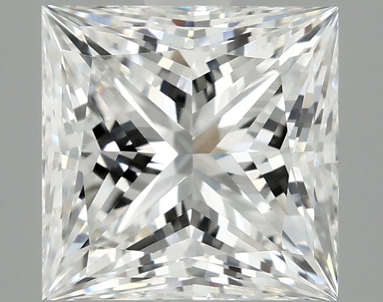 Lab Grown Diamond 3,04Ct F-VVS2 Princess - IGILG819611456 1