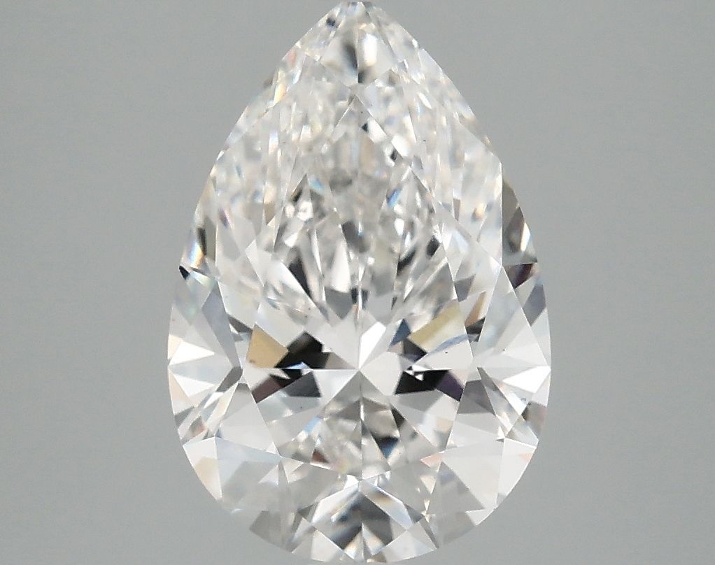 Lab Grown Diamond 3,07Ct E-VS1 Pear - IGILG821628055 1