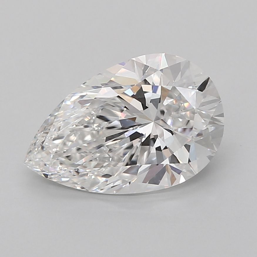 Lab Grown Diamond 3,05Ct E-VS1 Pear - IGILG829604475 1