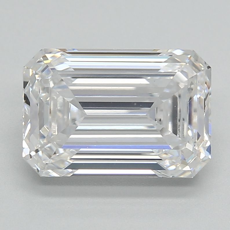 Lab Grown Diamond 3Ct E-VVS2 Emerald - IGILG816602147 1