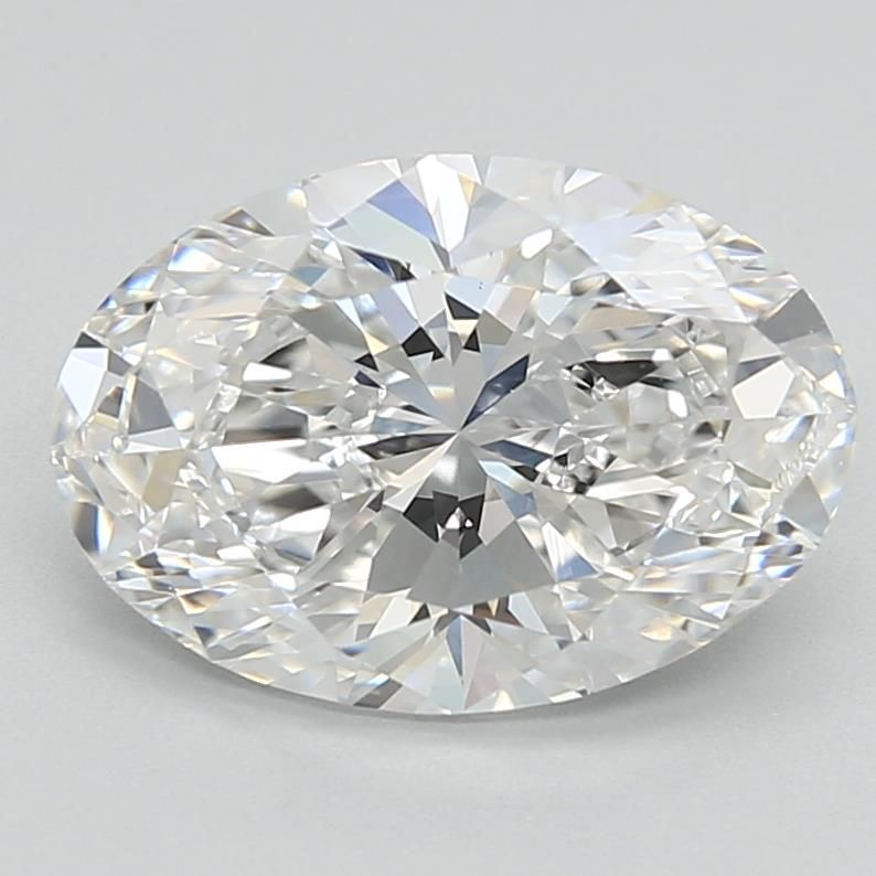 Lab Grown Diamond 2,56Ct E-VVS2 Oval - IGILG800634007 1