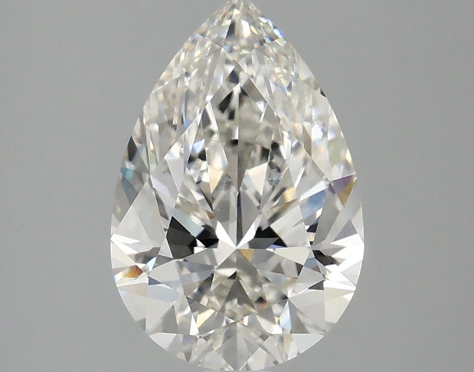 Lab Grown Diamond 2,52Ct G-VVS2 Pear - IGILG813688684 1