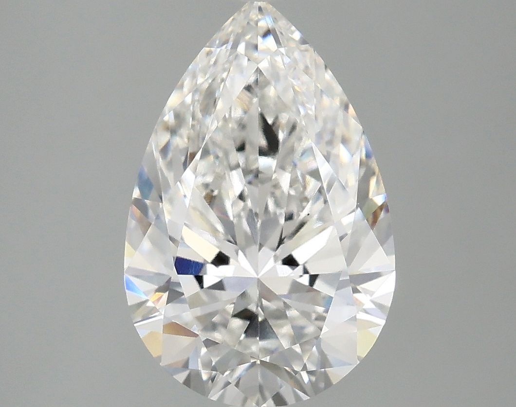 Lab Grown Diamond 3,08Ct E-VS1 Pear - IGILG815611224 1
