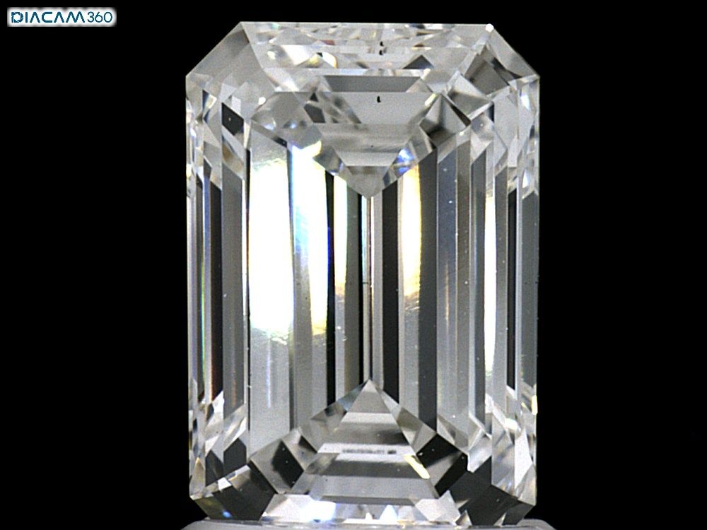 Lab Grown Diamond 2,02Ct E-VS1 Emerald - IGILG760521364 1