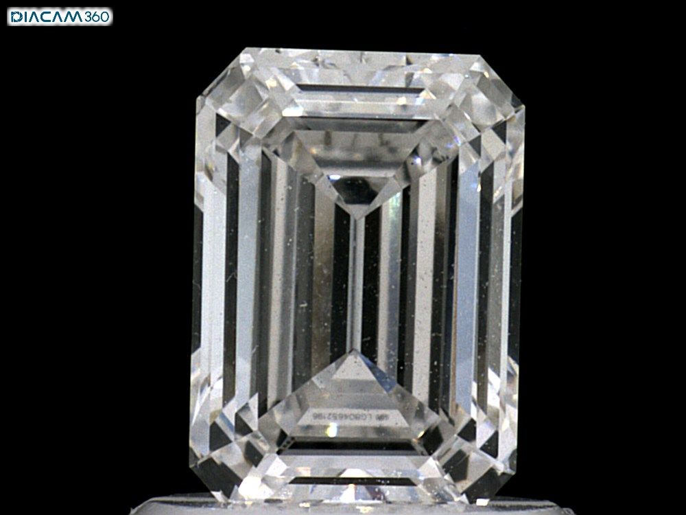 Lab Grown Diamond 1,05Ct F-VVS2 Emerald - IGILG804652196 1