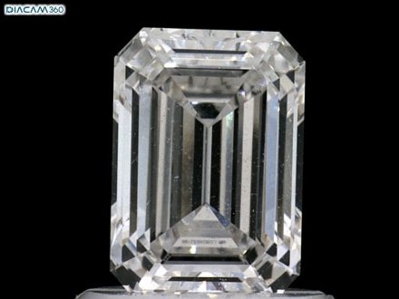Lab Grown Diamond 1,05Ct F-VVS2 Emerald - IGILG804652196 1