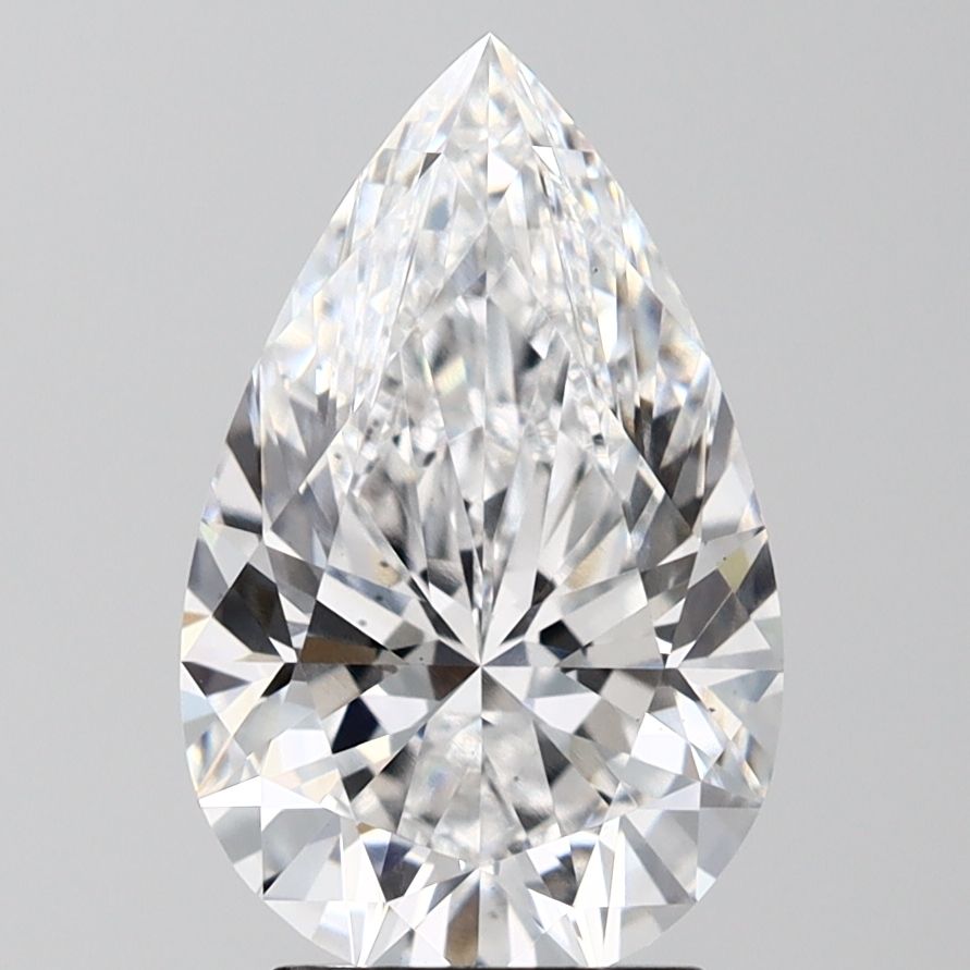 Lab Grown Diamond 3,05Ct D-VS1 Pear - IGILG747598306 1