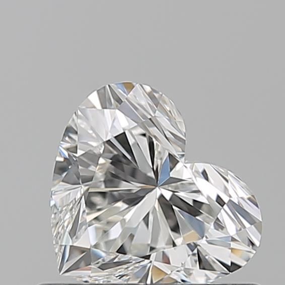 Diamond Natural 0,59Ct H-VVS2 Heart - GIA1535372734 1