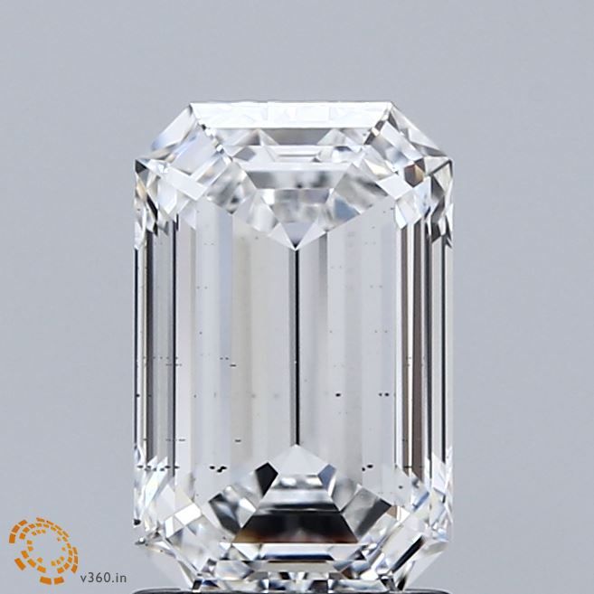 Lab Grown Diamond 2Ct E-VS2 Emerald - IGILG797612320 1