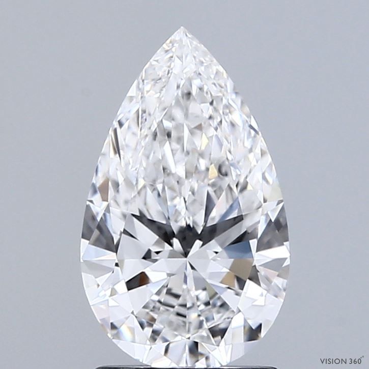 Lab Grown Diamond 1,51Ct E-VVS2 Pear - IGILG826677210 1