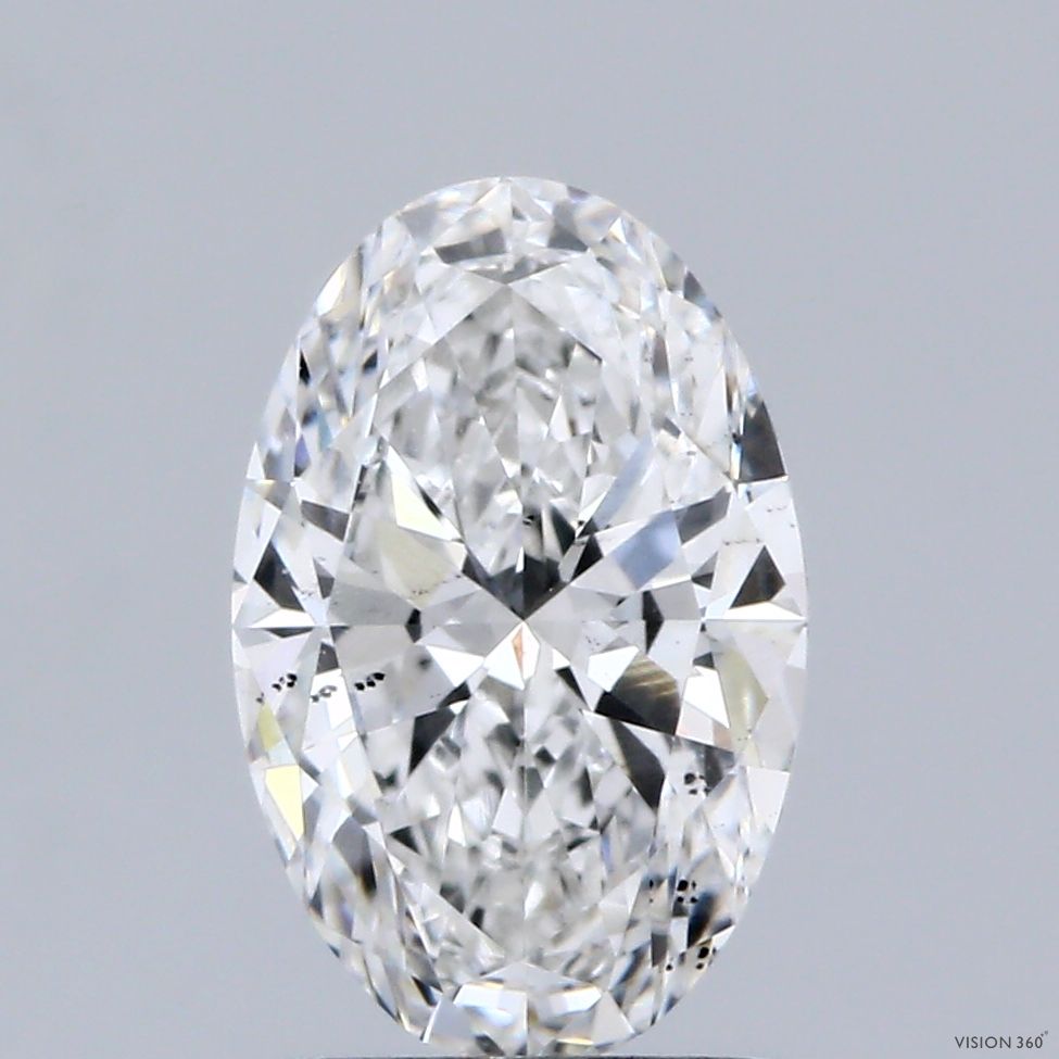 Lab Grown Diamond 1,6Ct E-VS2 Oval - IGILG786680082 1