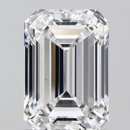 Lab Grown Diamond 1,56Ct D-VS1 Emerald - IGI626437465 1