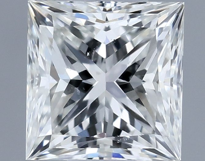 Diamond Natural 0,53Ct I-SI1 Princess - GIA5553733621 1