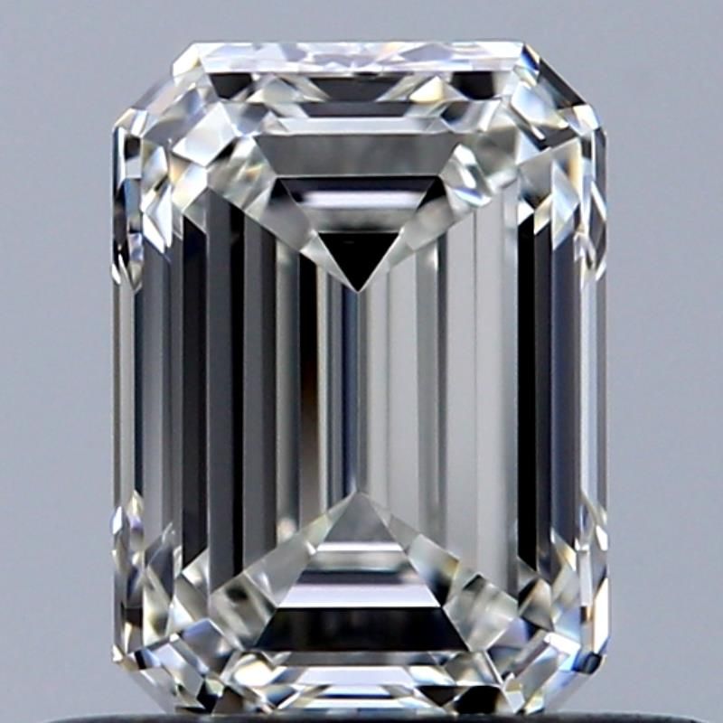 Diamond Natural 0,54Ct G-VVS1 Emerald - GIA6551177713 1