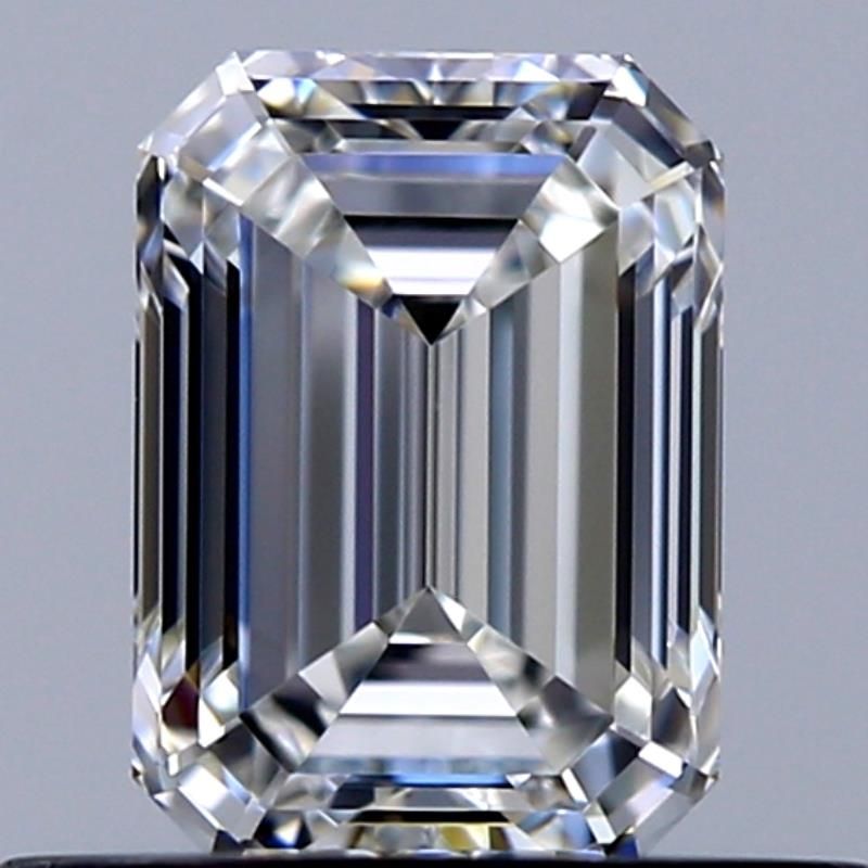 Diamond Natural 0,54Ct F-VVS1 Emerald - GIA5546844814 1