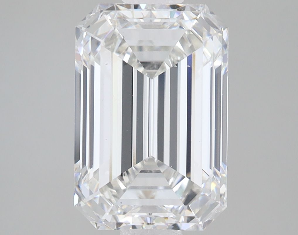 Lab Grown Diamond 3,51Ct F-VS2 Emerald - IGILG833697488 1