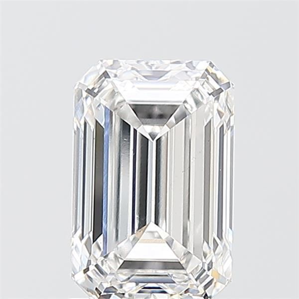 Lab Grown Diamond 1,58Ct E-VS1 Emerald - IGILG828679574 1