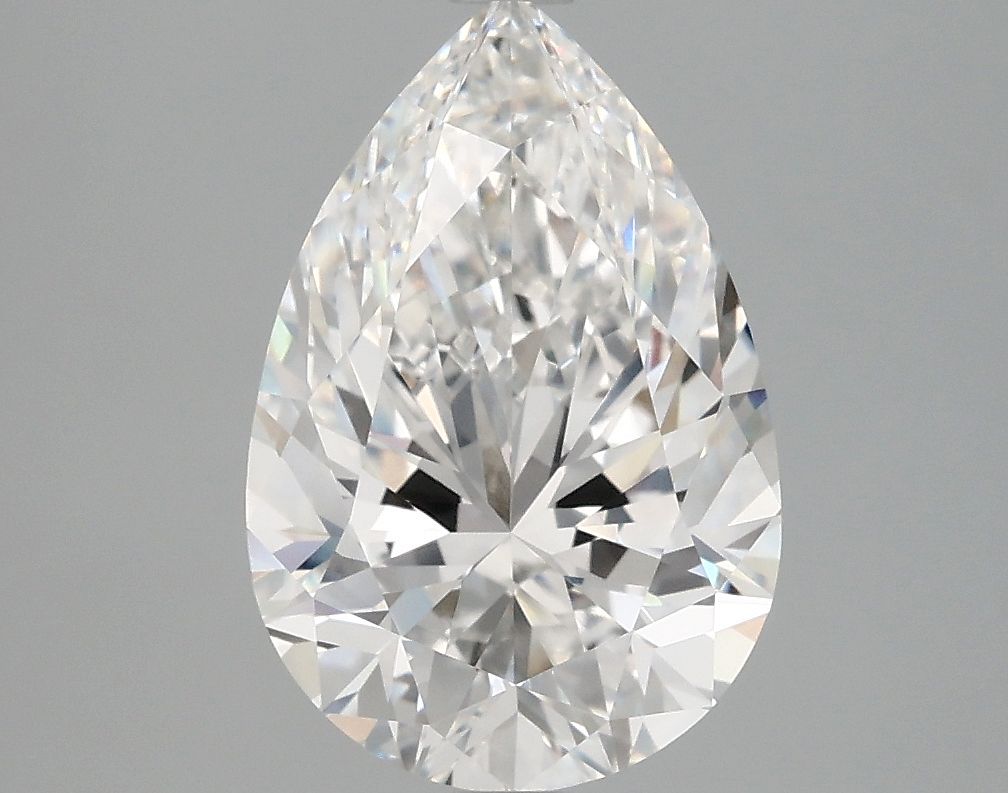 Lab Grown Diamond 3,08Ct F-VVS1 Pear - IGILG828644089 1