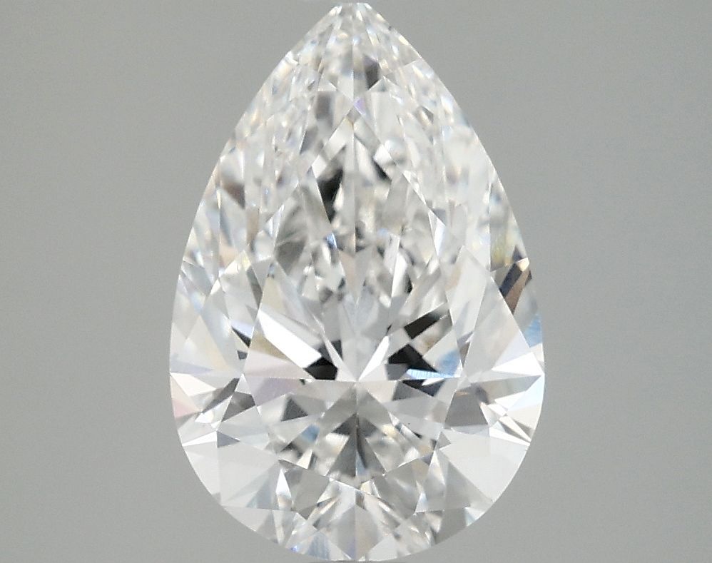 Lab Grown Diamond 2,81Ct F-VVS2 Pear - IGILG817641106 1
