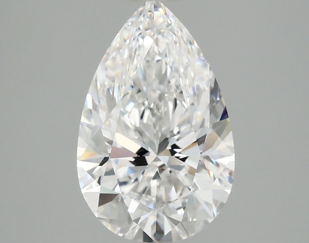 Lab Grown Diamond 2,59Ct D-VS1 Pear - IGILG819627308 1