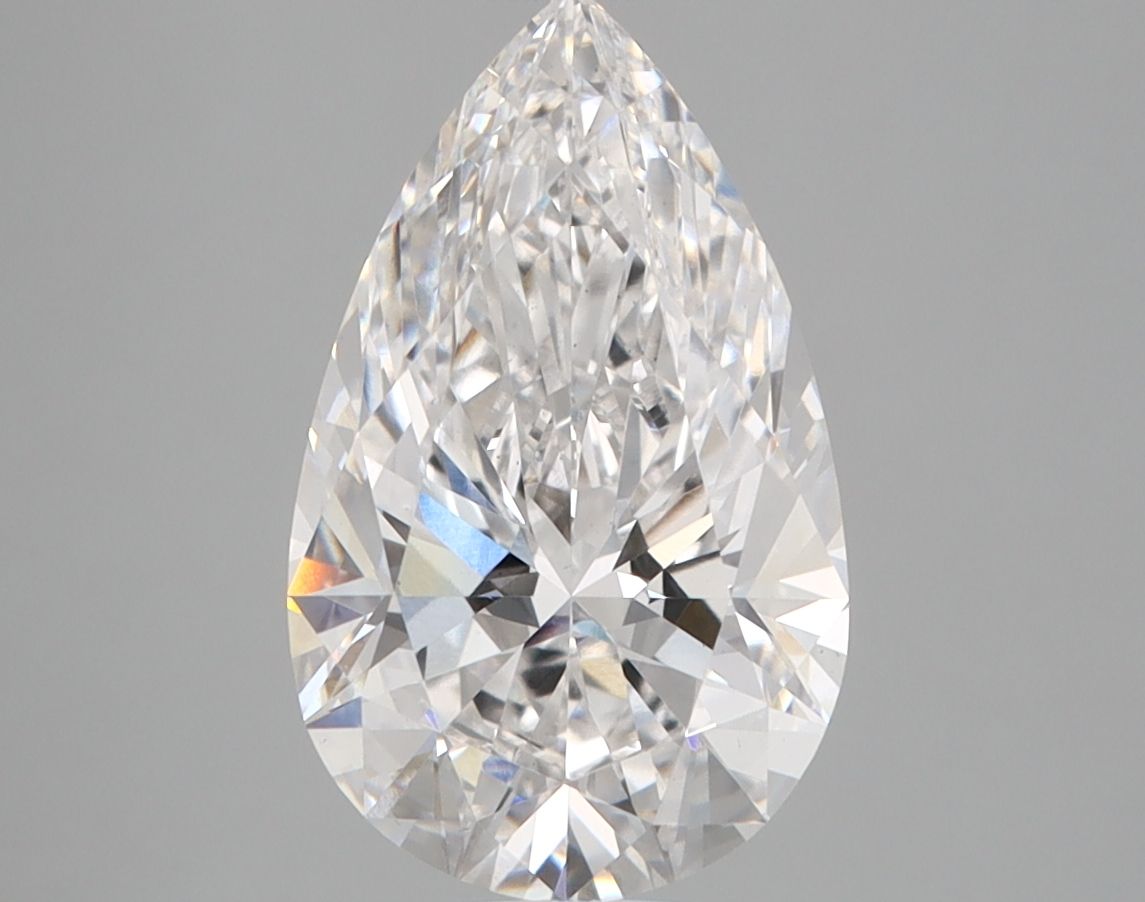 Lab Grown Diamond 2,8Ct D-VS1 Pear - IGILG728515378 1