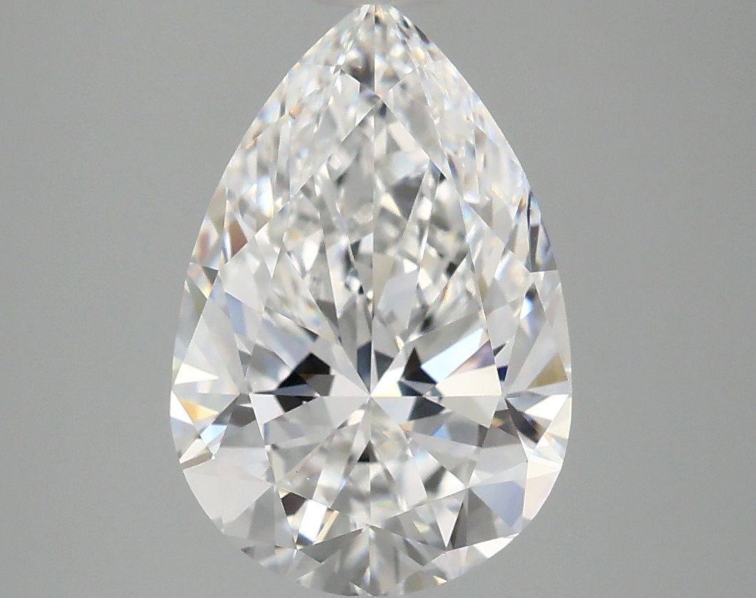 Lab Grown Diamond 3,07Ct D-VVS2 Pear - IGILG828643908 1