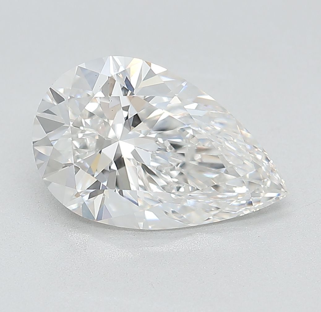 Lab Grown Diamond 3Ct E-VS1 Pear - IGILG795612717 1