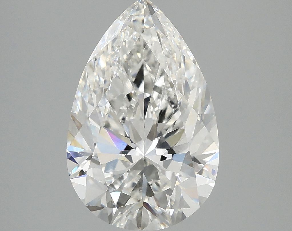 Lab Grown Diamond 3,03Ct F-VVS1 Pear - IGILG826673408 1