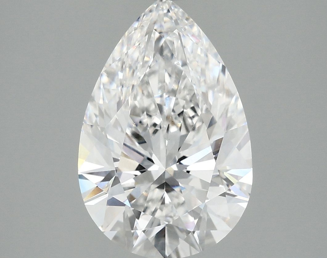 Lab Grown Diamond 3,09Ct D-VVS2 Pear - IGILG828634598 1