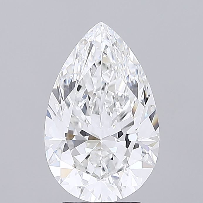 Lab Grown Diamond 3,05Ct E-VS1 Pear - IGILG728581034 1