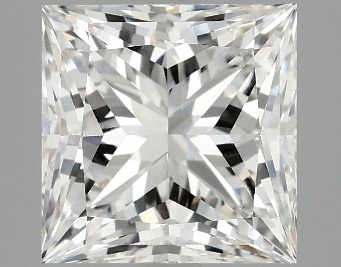 Lab Grown Diamond 2,84Ct F-VVS2 Princess - IGILG816680564 1