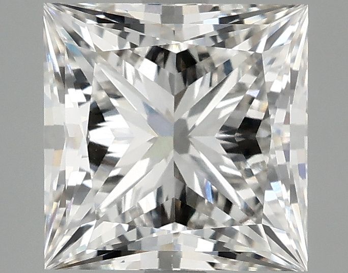 Lab Grown Diamond 2,97Ct F-VVS2 Princess - IGILG823651720 1