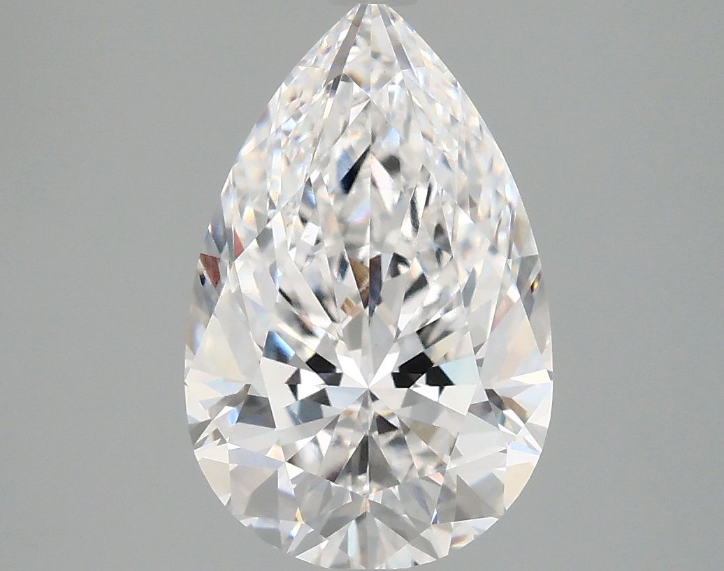 Lab Grown Diamond 3,08Ct D-VVS2 Pear - IGILG816652253 1